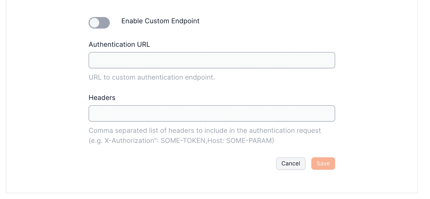 custom auth