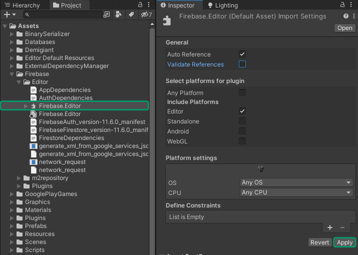 resolve packages